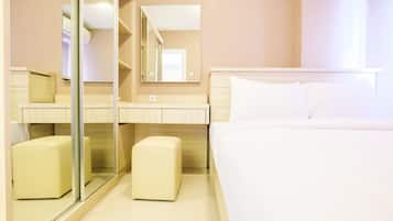 Zimmer | 2 Schlafzimmer, Schreibtisch, kostenloses WLAN, Bettwäsche