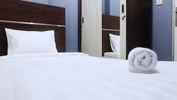 Huone | 2 makuuhuonetta, vuodevaatteet