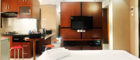 客房 | 1 間臥室、免費無線上網、床單