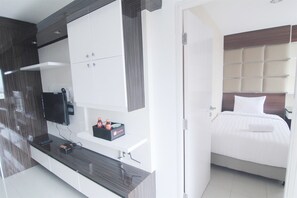 Kamar | 1 kamar tidur, Wi-Fi gratis, dan seprai linen