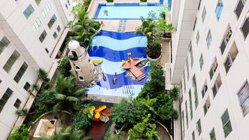 Zimmer | Blick auf den Innenhof