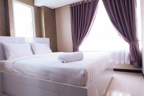 Kamar | 1 kamar tidur, meja kerja, Wi-Fi gratis, dan seprai linen