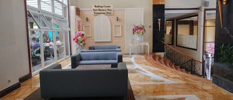Lobby sitting area