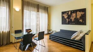 Apartment, 1 Bedroom | Living area - Duomo Luxury Flat (Milan)