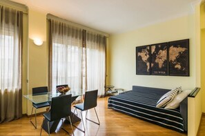 Apartment, 1 Bedroom | Living area | TV - Duomo Luxury Flat (Milan)