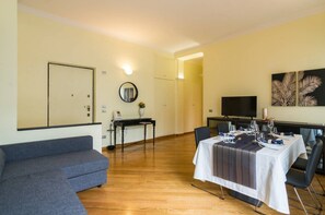 Apartment, 1 Bedroom | Living area | TV - Duomo Luxury Flat (Milan)