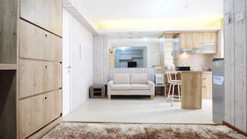 Quarto | Sala de estar | TV