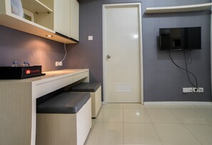 ห้องพัก | บริเวณนั่งเล่น | ทีวี