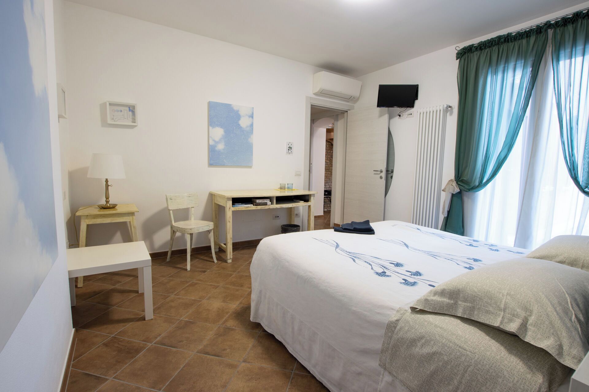 Standard Double or Twin Room, Private Bathroom, Garden View | View from room