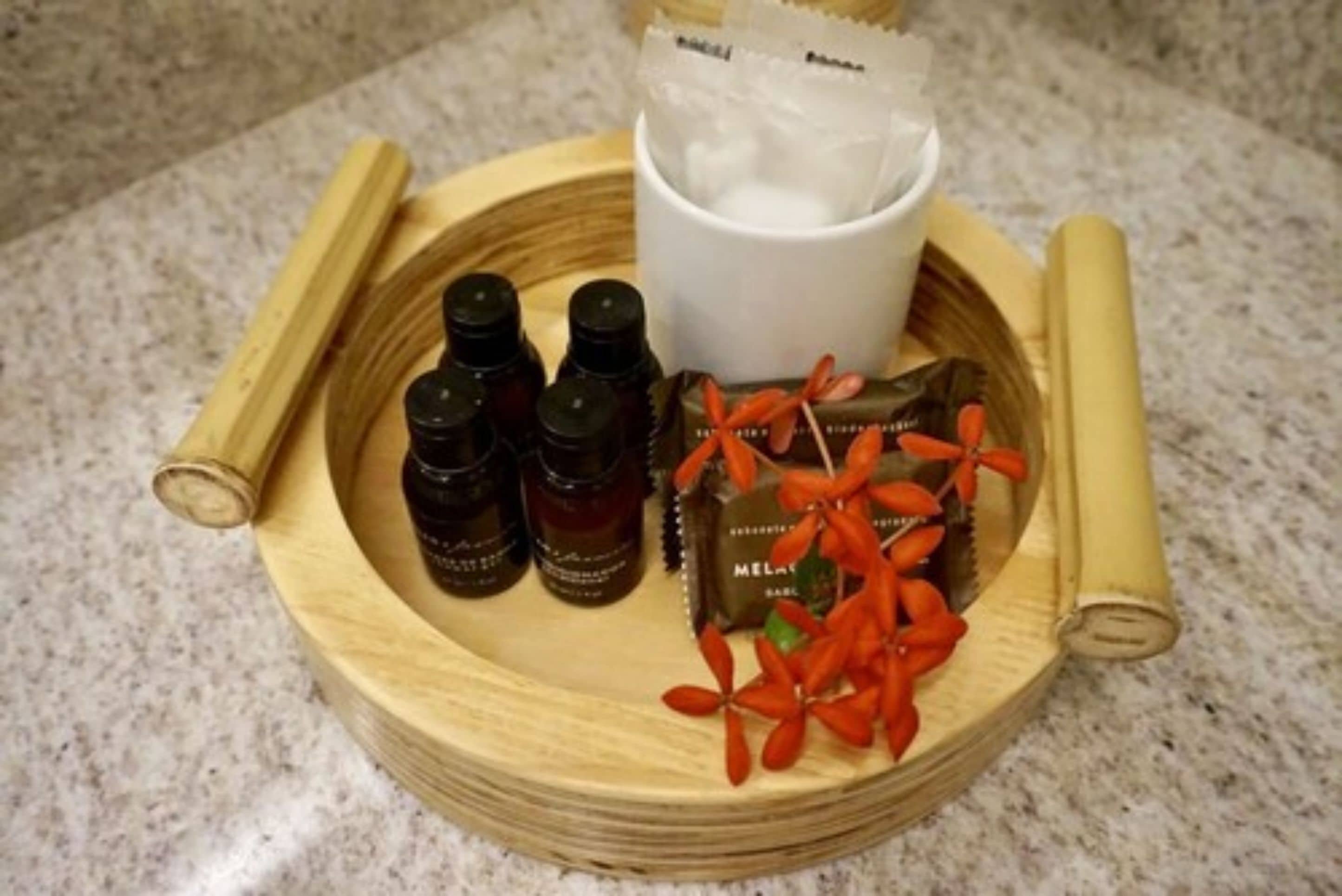 hypo-allergenic bedding, in-room safe, individually decorated