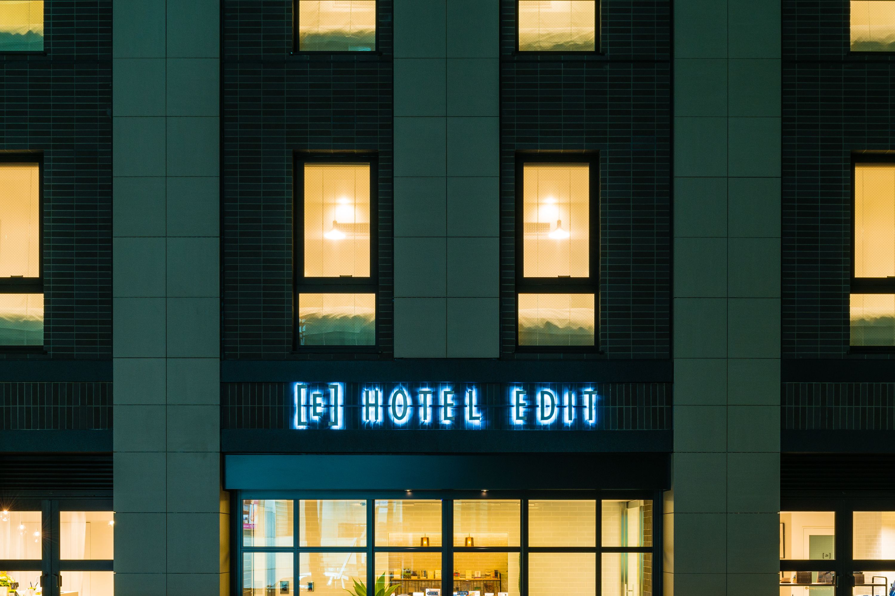 front of property – evening/night