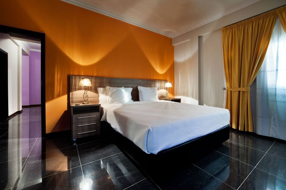 Family Apartment, 3 Bedrooms | In-room safe, WiFi (free), bed sheets