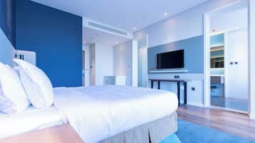 In-room safe, desk, blackout drapes, soundproofing