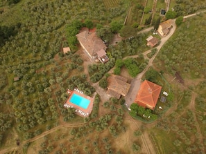 Aerial view - Agriturismo I Casalini (San Casciano in Val di Pesa)