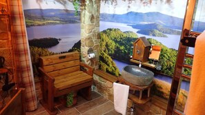 Blick von der Unterkunft