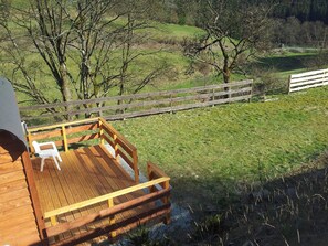 Utsikt fra overnattingsstedet