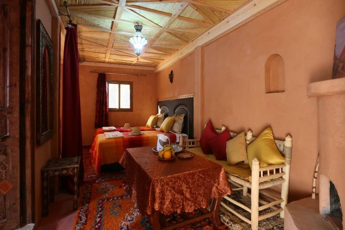 Family Quadruple Room | Blackout drapes, WiFi (free), bed sheets