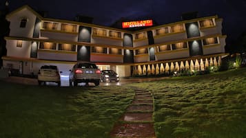 Front of property – evening/night