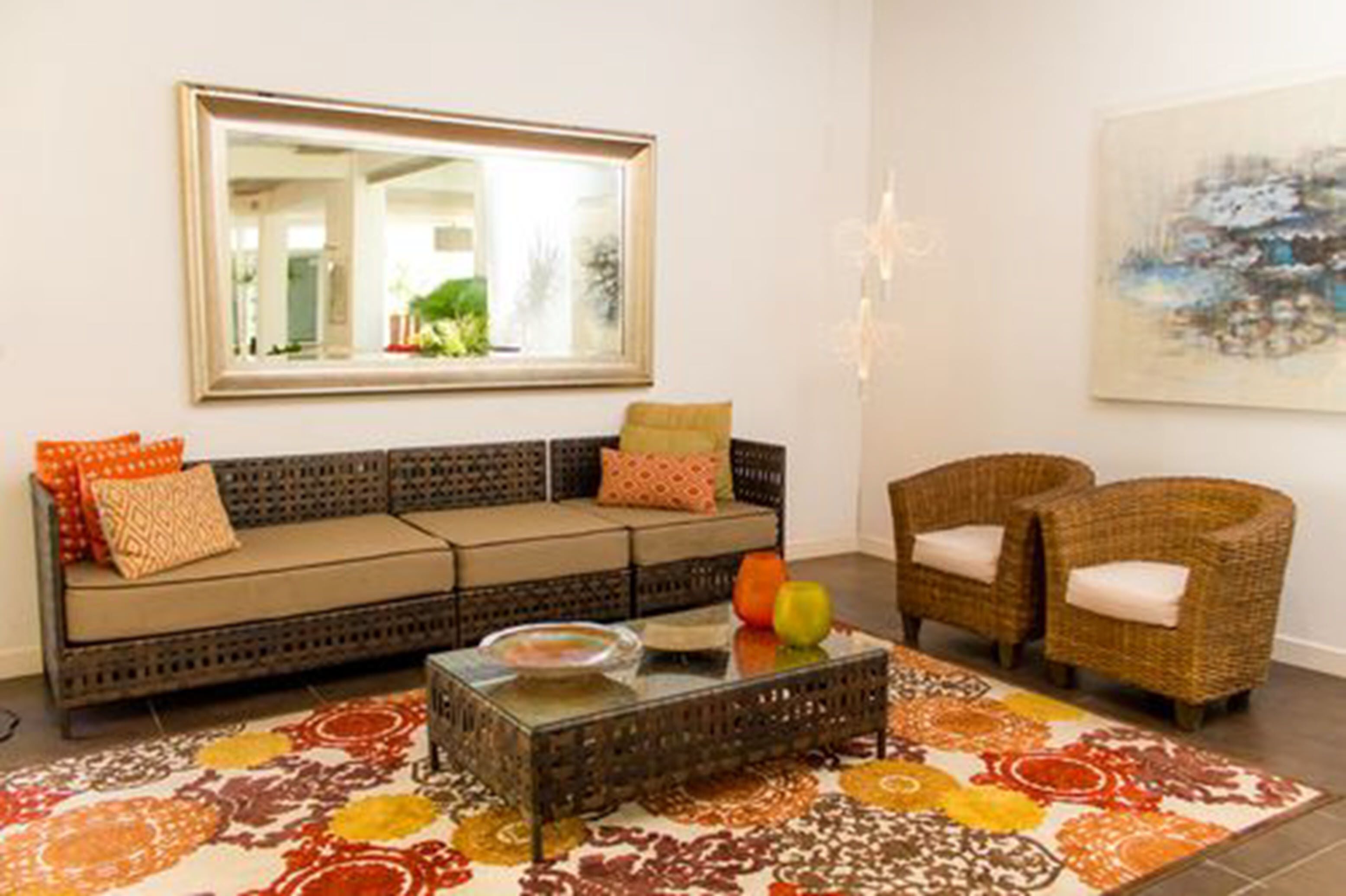 Lobby sitting area