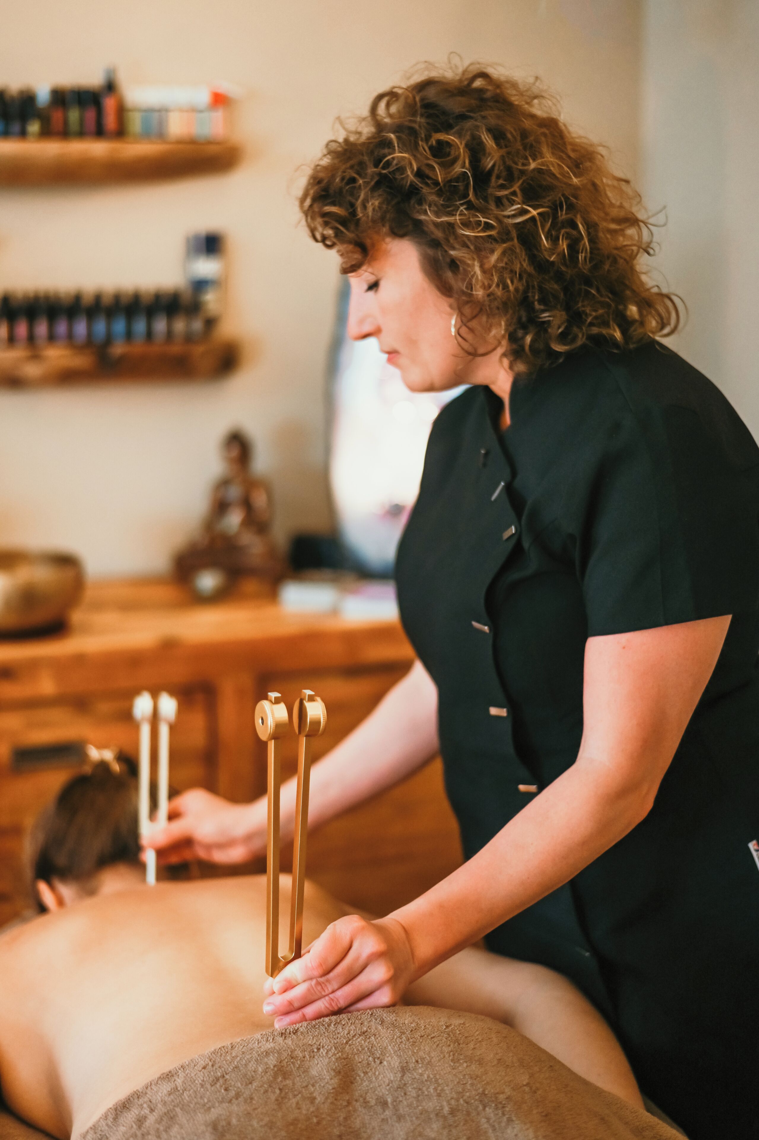 Soins corporels, massages aux pierres chaudes