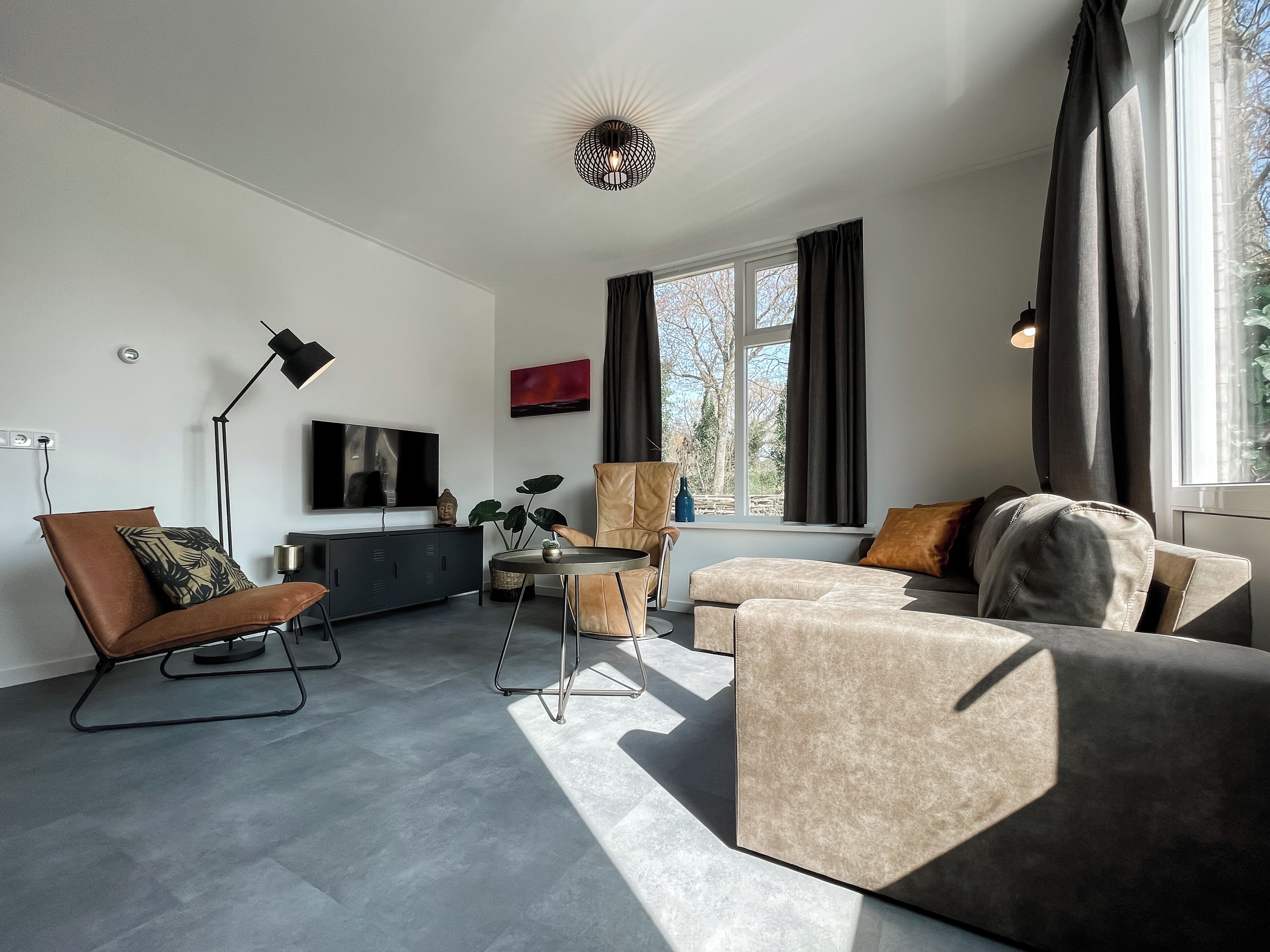 Appartement, terras ( Koninginnepage ) | 房內夾萬、熨斗/熨衫板、免費 Wi-Fi、床單