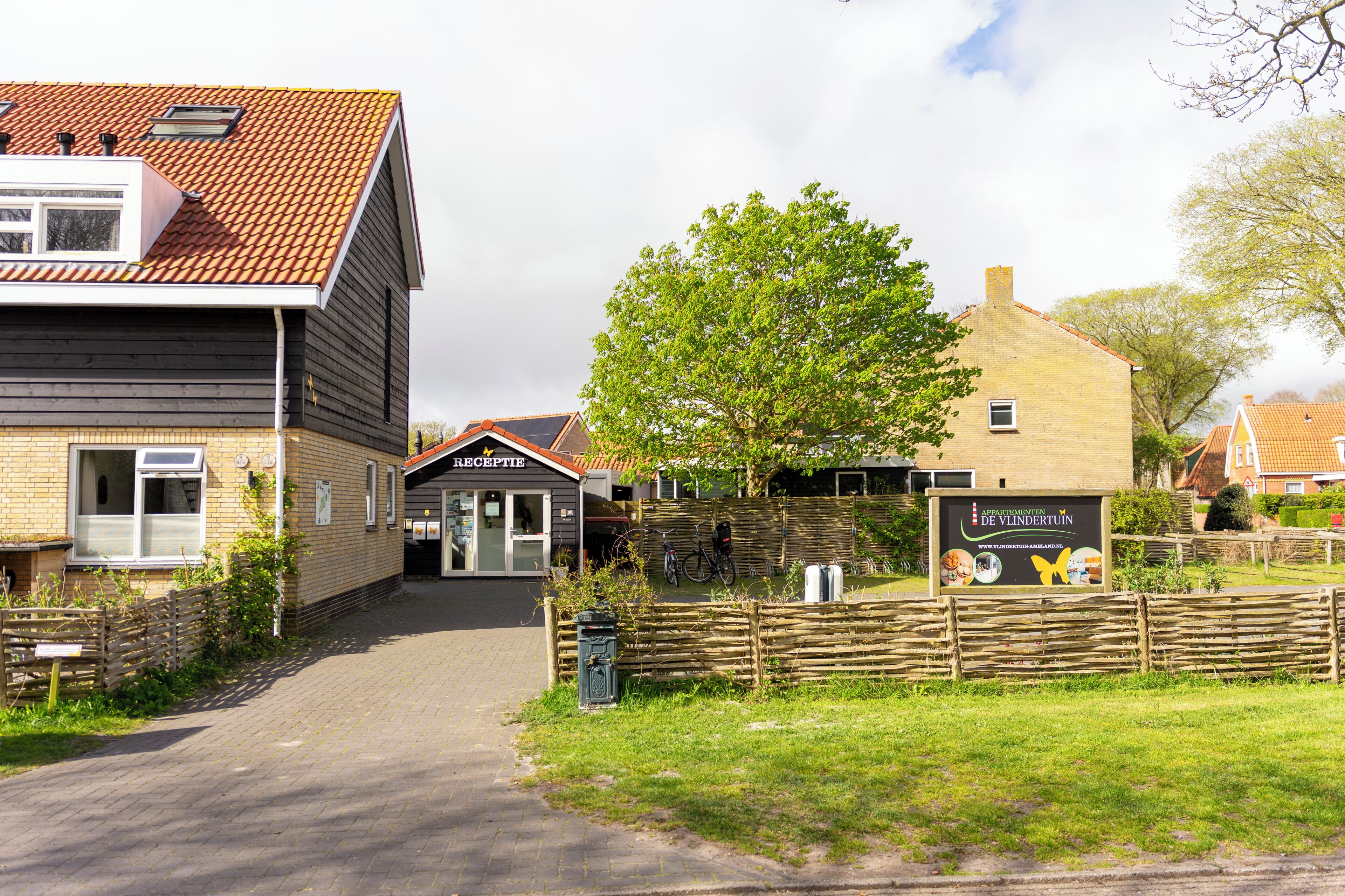 Fassade der Unterkunft