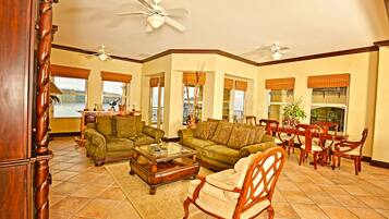 Condo, Multiple Beds (Los Suenos Resort Marbella 2A) | Living area | Flat-screen TV