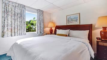 Suite, 1 kingsize-seng med sovesofa, ikke-røyk | Blendingsgardiner, wi-fi (inkludert), sengetøy og rullestolvennlig
