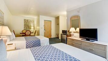 Suite - ikke-ryger | Mørklægningsgardiner, gratis Wi-Fi, sengetøj, adgang for kørestole