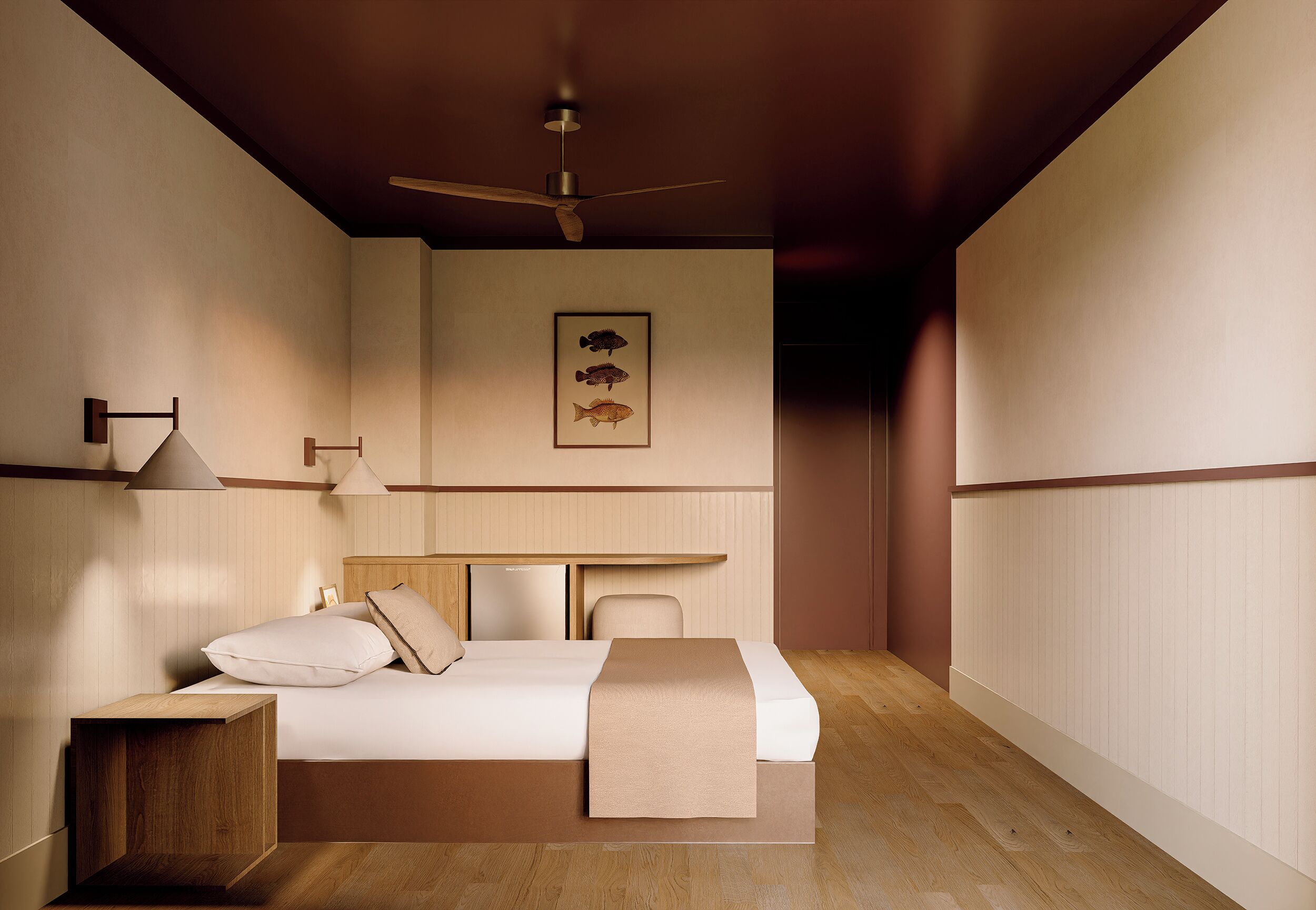 Coffres-forts dans les chambres, bureau, lits bébé (gratuits)