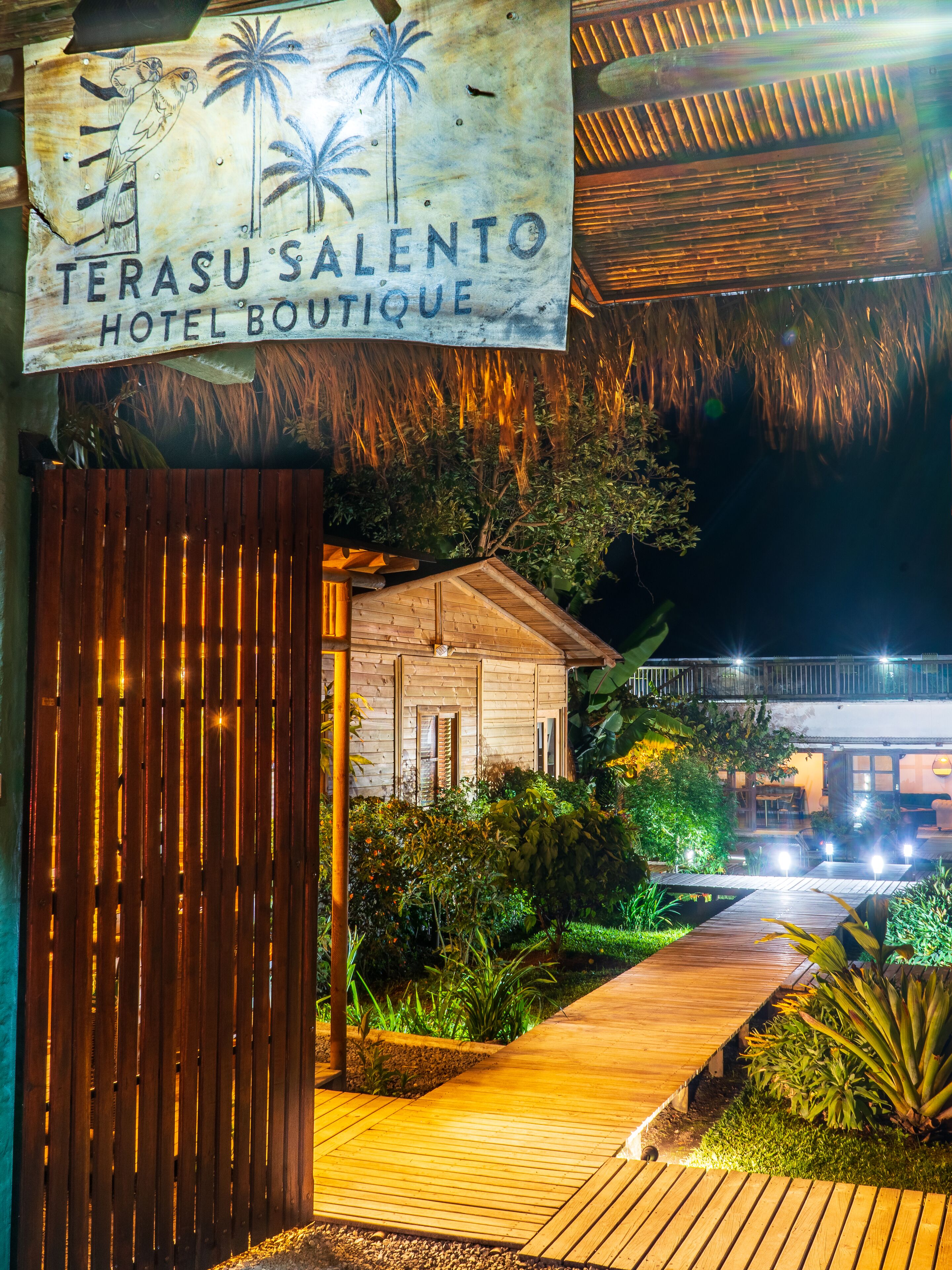 front of property – evening/night