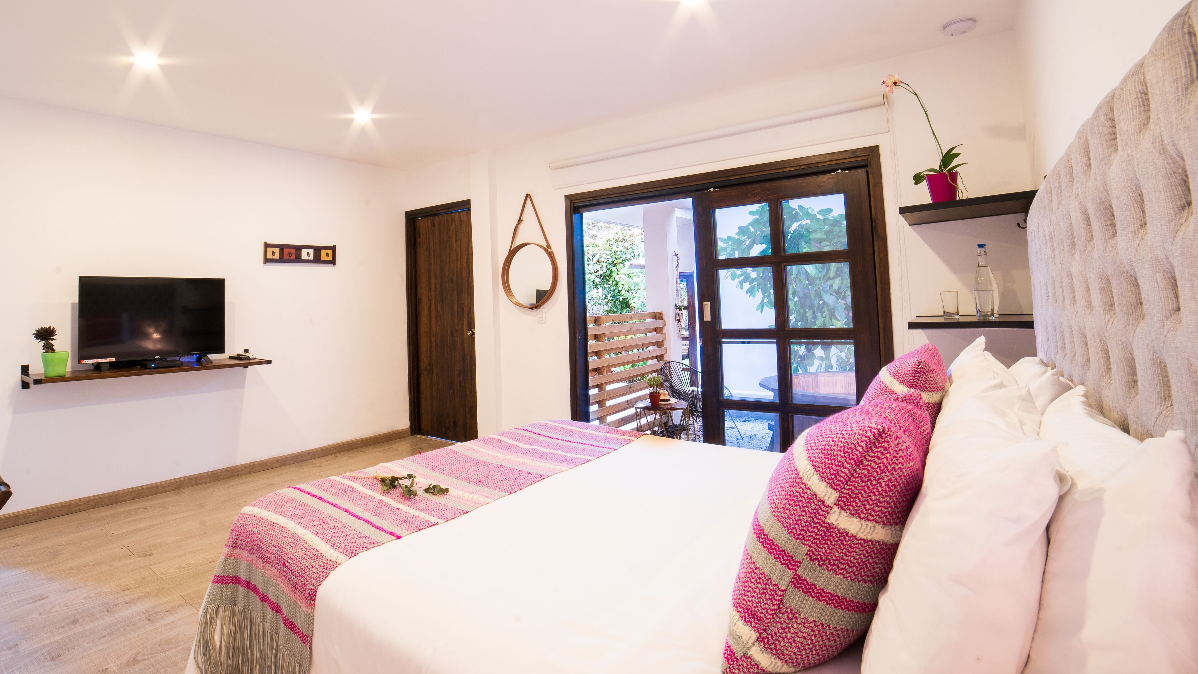 deluxe room | blackout curtains, soundproofing, free wifi, bed sheets