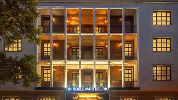 Front of property - evening/night