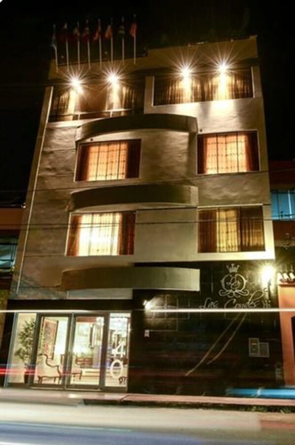 Front of property – evening/night