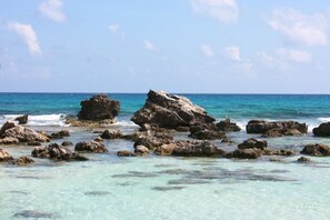 Beach - Beautiful new one BR apt. Downtown, Steps to North beach! (Isla Mujeres)