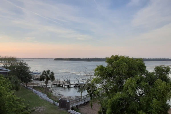 Vista a la playa o el mar
