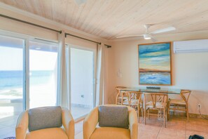 TV, DVD player, stereo