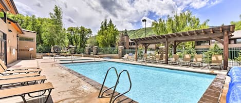 Beheizter Pool