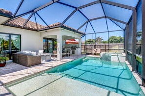 Beheizter Pool