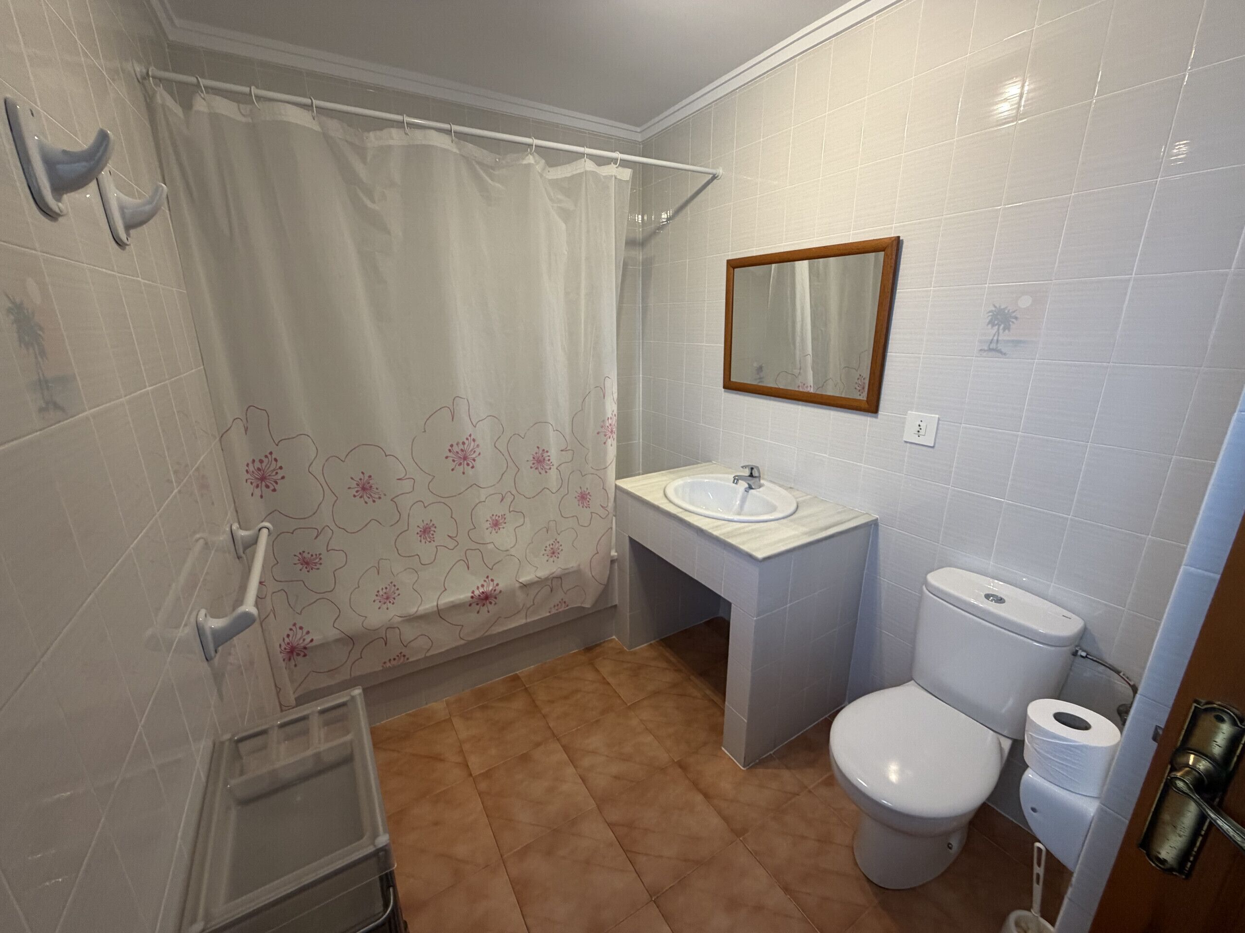 Bathtub, towels