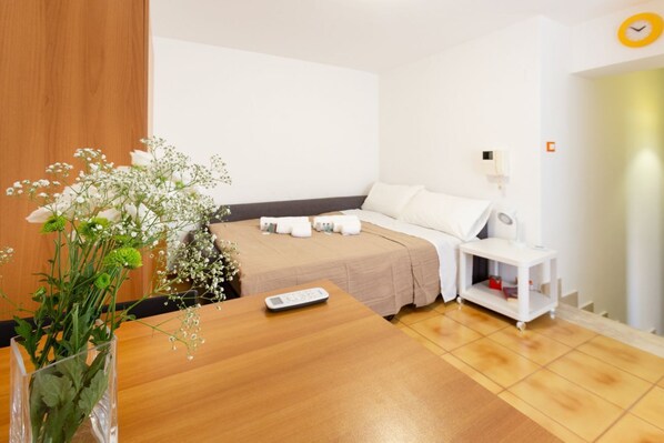 1 Schlafzimmer, Bügeleisen/Bügelbrett, Internetzugang, Bettwäsche