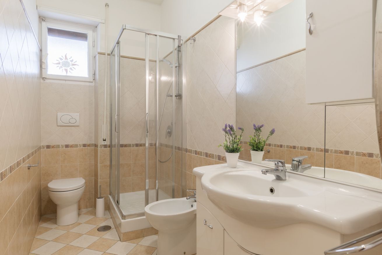 Een douche, een bidet