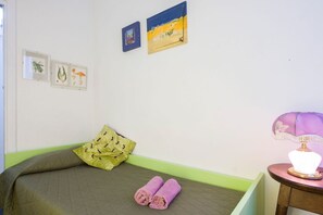 2 bedrooms, iron/ironing board, travel crib, WiFi