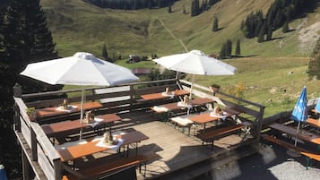 Restaurante al aire libre