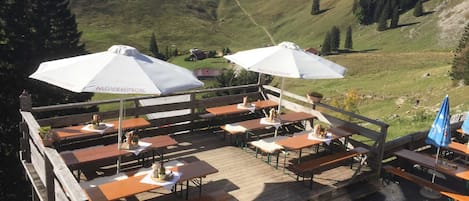 Restaurante al aire libre