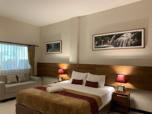 Deluxe Double Room | Desk, soundproofing, free WiFi, bed sheets - Kuta Suci Beach Hotel (Kuta)