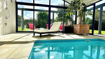 Piscine couverte, piscine chauffée