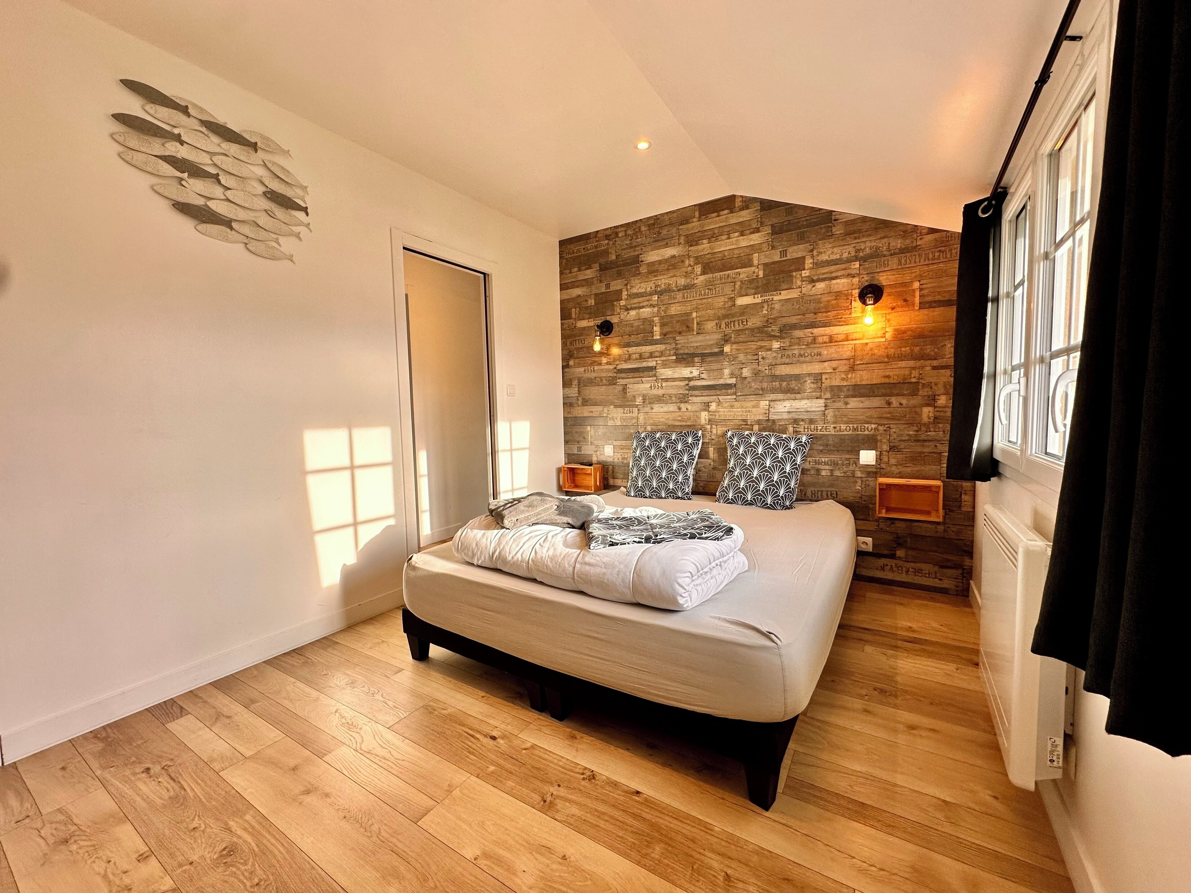 1 chambre, fer et planche à repasser, Wi-Fi, draps fournis