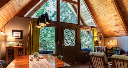 Fabulous 2 Bedroom/2 Bath A-frame Retreat - The Coolest Place On Whidbey Island!