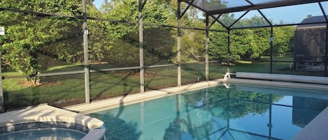 Piscine chauffée
